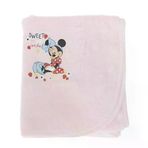 Özdilek Minnie Mouse Pembe Bebek Banyo Havlusu
