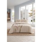 Özdilek Miscanthus Dört Mevsim Kapitone Nevresim Takımı Çift Kişilik - Krem - 220 x 230 cm