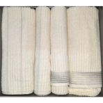 Özdilek Modern Ikat Bej-Bej Best Set (Hamam Takımı) - Çift Kişilik