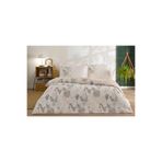 Özdilek Nevresim Takımı Fitted Çarşaflı Ranforce Tek Kişilik Krem Phlox