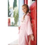 Özdilek Niloya Flower Baskılı Lisanslı Pembe 11/12 Yaş Bornoz Set