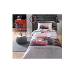 Özdilek Özdilek Lisanslı Fitted Çarşaflı Tek Kişilik Çocuk Nevresim Takımı-Şimşek Mcq Cars On The Road Gri