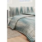 Özdilek Özdilek Modern Ikat Çift Kişilik Soft Life Saten Nevresim Takımı