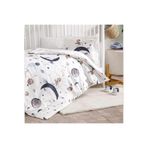 Özdilek Özdilek Ranforce Bebek Nevresim Takımı Cute Space Krem