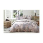 Özdilek Pamuk Saten Çift Kişilik Nevresim Takımı Softlıfe Krem Vıntage Rug - 200 x 220 cm