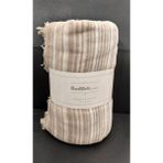 Özdilek Pamuklu Dizüstü Tv Battaniye -STRIPED Bej - 130 x 170 cm
