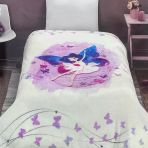 Özdilek Prime Fairies Baskılı Tek Kişilik Battaniye