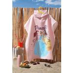 Özdilek Princess Rose Disney Lisanslı 4/9 Yaş Kadife Çocuk Panço