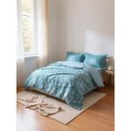 Özdilek Ranforce Antico Bej Tek Kişilik Nevresim Takımı – %100 Pamuk, Yumuşak ve Dayanıklı - Mavi - 160 x 220 cm