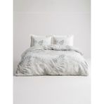 Özdilek Ranforce Furunze Çift Kişilik Nevresim Takımı - %100 Pamuk - Gri - Beyaz - 200 x 220 cm