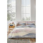 Özdilek Ranforce Moderno Wave Kahve 200 x 220 cm Çift Kişilik Nevresim Takımı