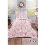 Özdilek Ranforce Tek Kişilik Ivy Rose Pembe Pike Takımı