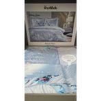 Özdilek Ranforce Tek Kişilik Nevresim Takımı Silver Snow - Buz Mavisi - 160 x 220 cm
