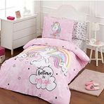 Özdilek Ranforce Unicorn Pembe Tek Kişilik Nevresim Takımı