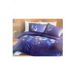 Özdilek Saten Pastoral Soft Leaf Pastoral Çift Kişilik Nevresim Takımı