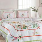Özdilek Soft Life Vinca Saten Çift Kişilik Nevresim Takımı