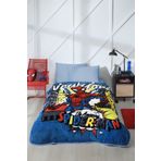 Özdilek Spiderman New York Disney Lisanslı Tek Kişilik Çocuk Battaniyesi 155x215 Cm
