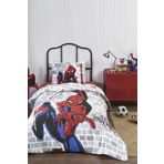Özdilek Spiderman Super Hero Tek Kişilik Disney Lisanslı Lastikli Fitted Çarşaf Kapitone Çocuk Nevre