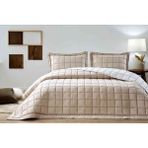 Özdilek Square Nakışlı Yatak Örtüsü - 010-Bej - 240 x 250 cm