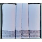 Özdilek Strap Bej-Grı Best Set Hamam Takımı - Standart - Bej - Gri
