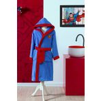 Özdilek Superman Colors Lisanslı 7/8 Yaş Kapüşonlu Çocuk Bornozu
