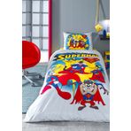Özdilek Superman Looney Tunes Tek Kişilik Lisanslı Çocuk Nevresim Takımı