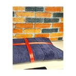 Özdilek Svv Border Büyük Boy Banyo Havlusu (89x173) - Dark Plum (K.Mürdüm)