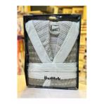 Özdilek Tek Bornoz Kapşonlu Şalyaka Knit Gri (S-M Beden)