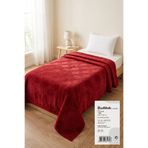 Özdilek Tek Kişilik Battaniye Trendy Art Deco Bordo