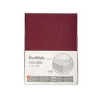 Özdilek Trendy Bordo 100x200 cm Tek Kişilik Fitted Çarşaf