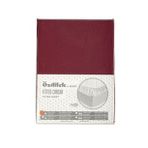 Özdilek Trendy Fitted Yastıklı Ranforce Bordo 100x200 cm Tek Kişilik Çarşaf