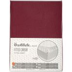 Özdilek Trendy Lastikli Çarşaf 120x200+30 cm - 120 x 200 cm - Bordo