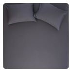 Özdilek Trendy Ranforce Yastıklı Antrasit 100x200 cm Fitted Çarşaf