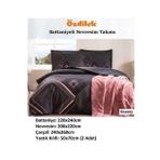 Özdilek Trendy Snazzy Siyah Battaniyeli Çift Kişilik Nevresim Takımı