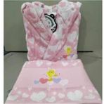 Özdilek Tweety Heart Free Pembe Set Çocuk Bornoz Seti