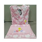 Özdilek Tweety Heart Pembe Çocuk Bornozu Seti