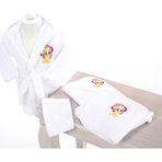 Özdilek Tweety Lisans Nakışlı Bambu Beyaz Bebek Bornoz Seti