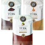 Oze 3' Lü Aromalı Türk Kahvesi Seti / Karamel -Çikolata -Fındık - 300 gr