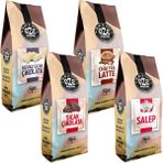 Oze Beyaz Sıcak Çikolata + Sıcak Çikolata + Chai Tea Latte + Sahlep 1000 gr x 4 - 1 kg - Cafe Crema