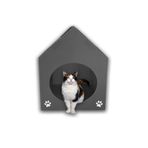 özekim - 5 Adet Kedi Evi Pp Su Geçirmez Kedi Yuvası Sokak Bahçe Ev
