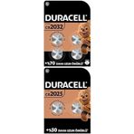 Özel 2032 Lityum Düğme Pil 3V, (Cr2032) 4’Lü Paket + Özel 2025 Lityum Düğme Pil 3 V, (Dl2025/cr2025), 2’Li Paket