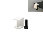 Özel 3D Baskı Mengene (Modüler Masa Düzenleyiciler Kablo Tutucu, Bardak Tutucu, Kalemlik, Tepsi, Kulalık Askısı, Telefon Tutucu, 2'li Askı Için Ek Aparattır!) (beyaz)