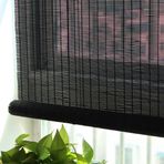 Özel Bambu Stor Perde %75 Karartma Pencere Tonları Isı Yalıtımlı Opak Rulo Panjurlar 40,6-119,4 cm Genişlik GxY: 109,2 x 221 cm Ev Dekoru için Mükemmel