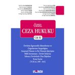 Özel Ceza Hukuku Cilt XI / Kolektif / On İki Levha Yayınları / 9786254322037