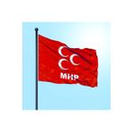 Özel Flama Bayrak MHP BAYRAĞI 100X150CM