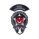 Özel Güvenlik Arması 3 Boyutlu Plastik-3677