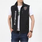 Özel Güvenlik Yeleği Nakış Işlemeli - Siyah - 2XL
