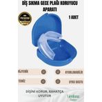 Özel İmalat Ergonomik Diş Çene Sıkma Rahat Kalıp Gece Gıcırdatma Plağı Koruyucu Dişlik Uyku Aparatı