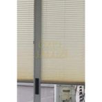 özel jaluzi Özel Jaluzi Krem Cam Balkon Ve Ofis Plisse Perde 10x100, 409