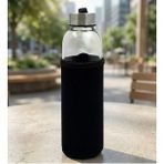 Özel Kılıflı 500mL Cam Matara